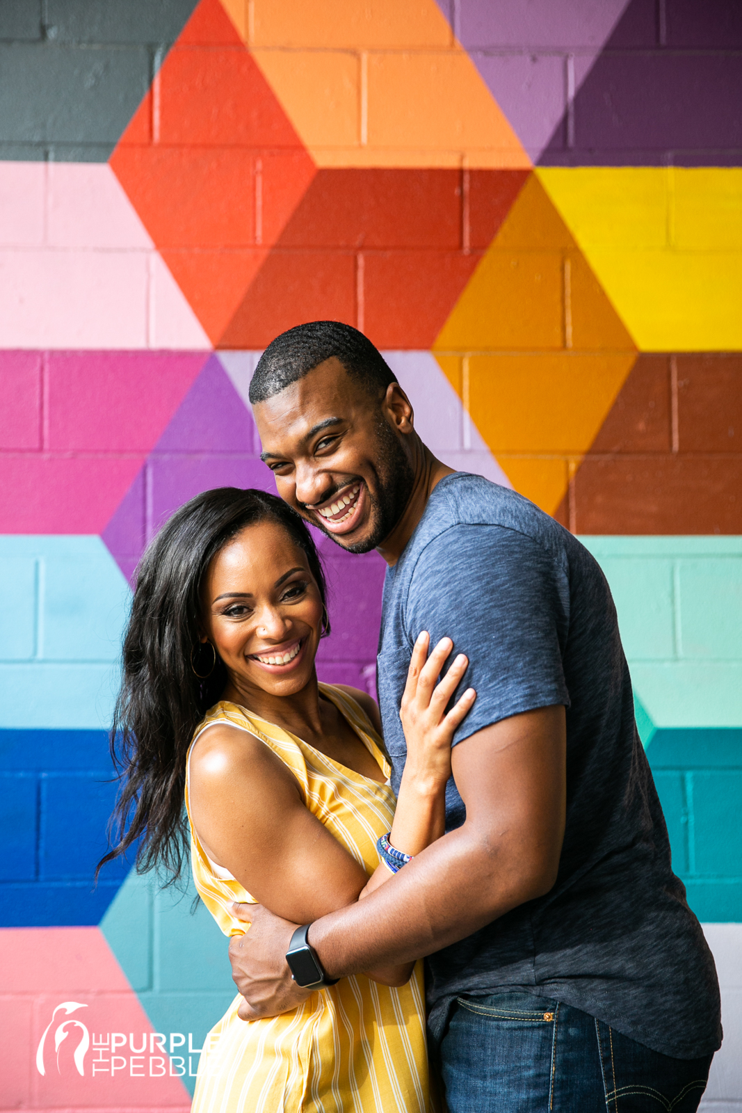 Colorful Engagement Session