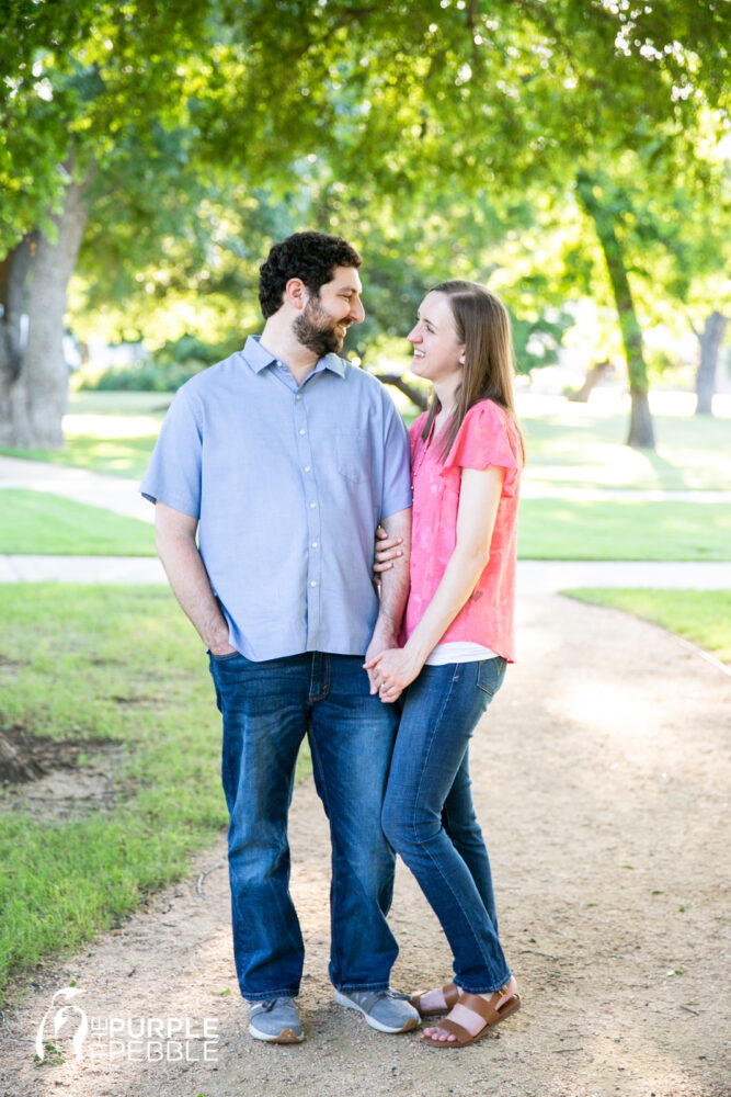 Outdoor Spring Engagement Session