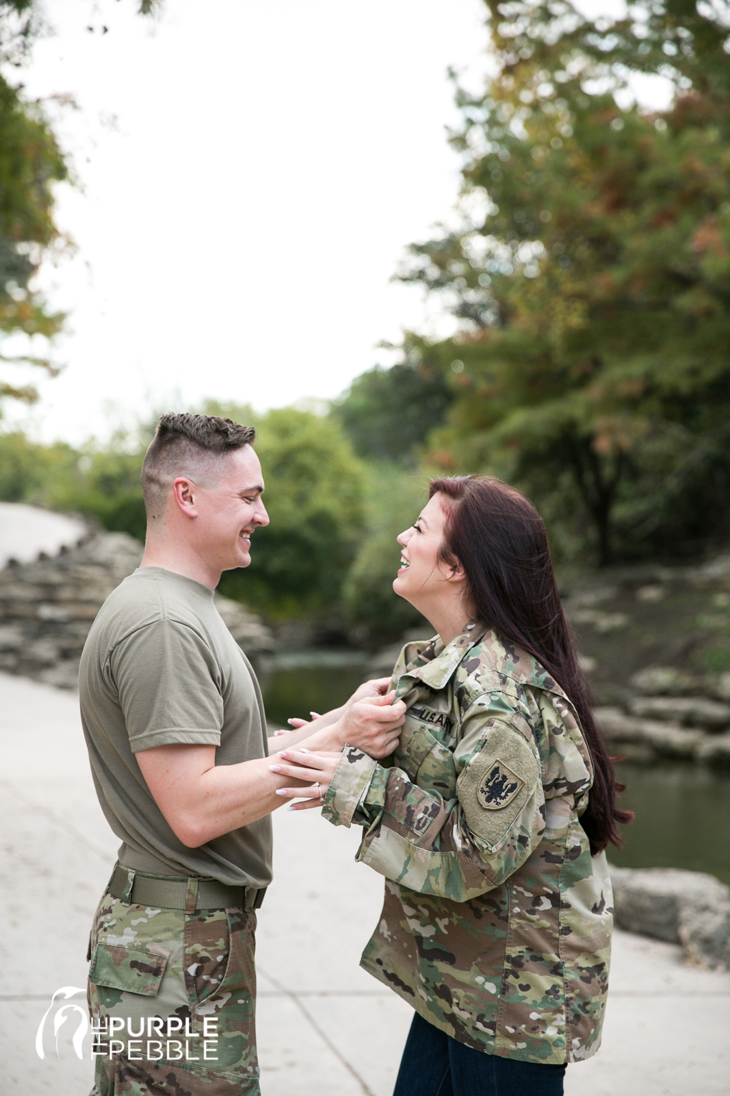 Army Couple Engagements