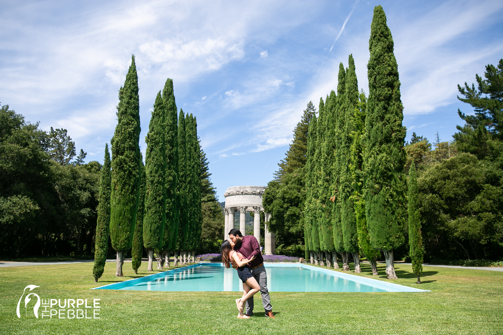 Pulgas Water Temple Engagement Session