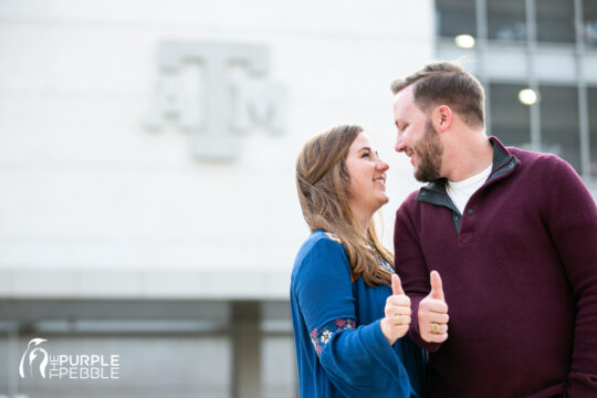 Texas College Engagement Session