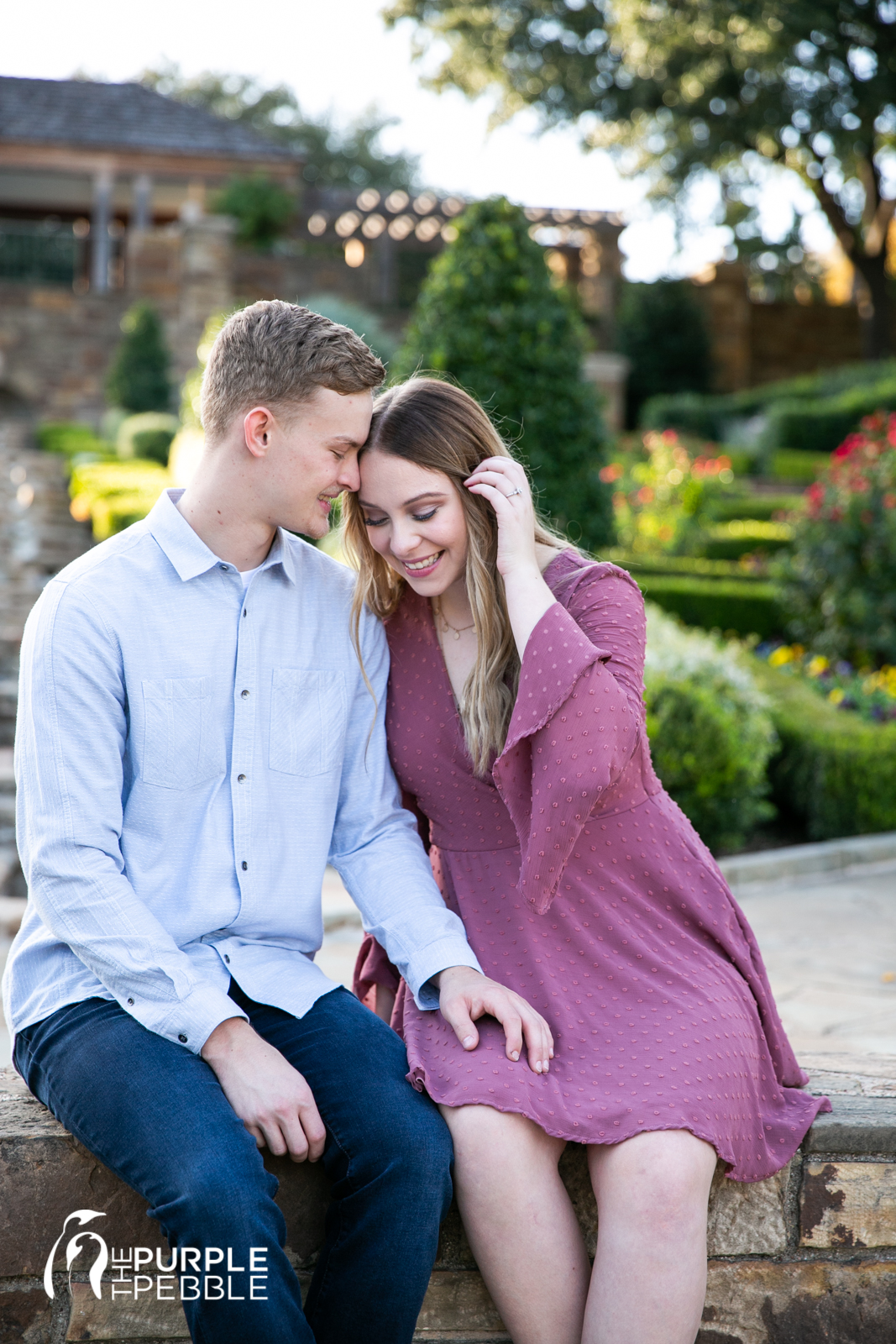 Fort Worth Gardens Engagement Session