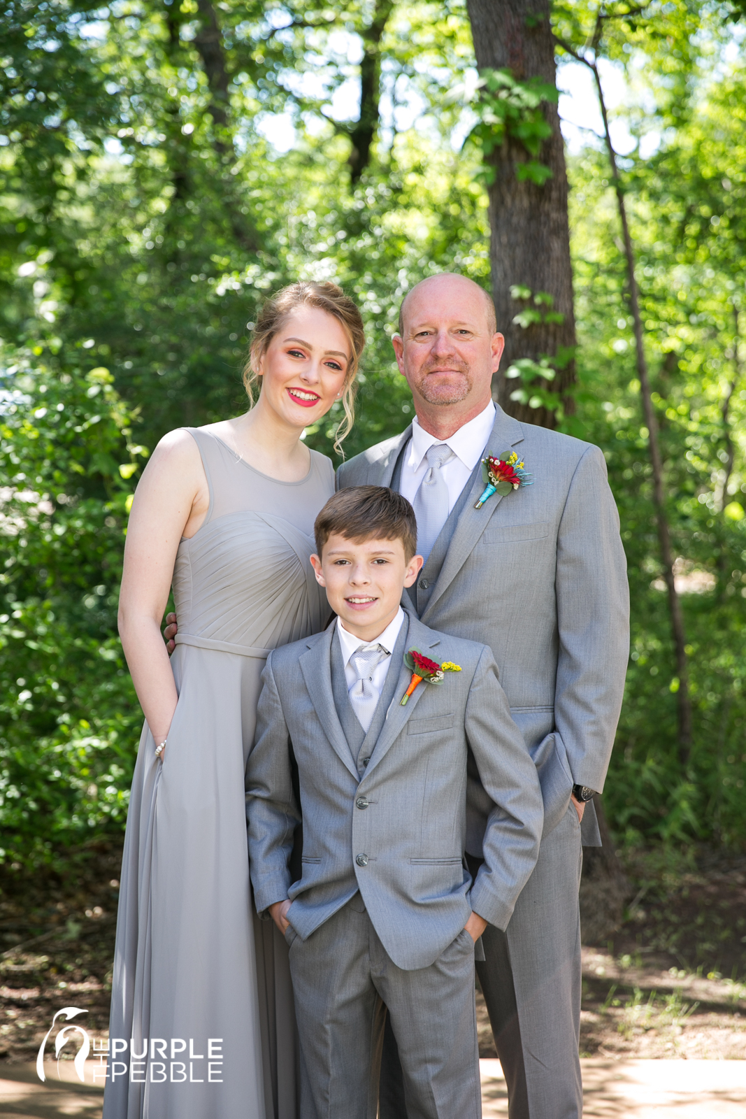Groom and His Kids