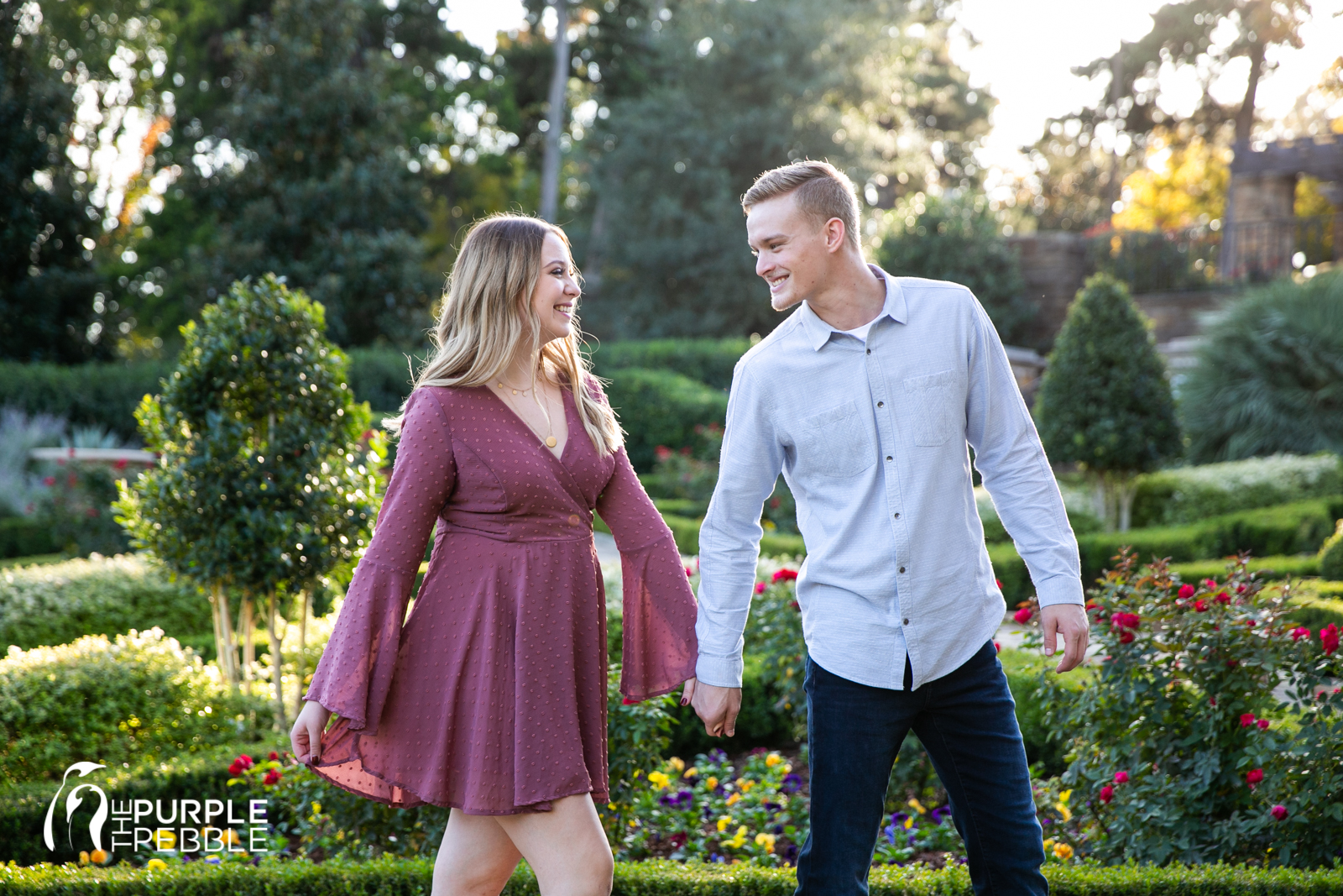 Gardens Engagement Session