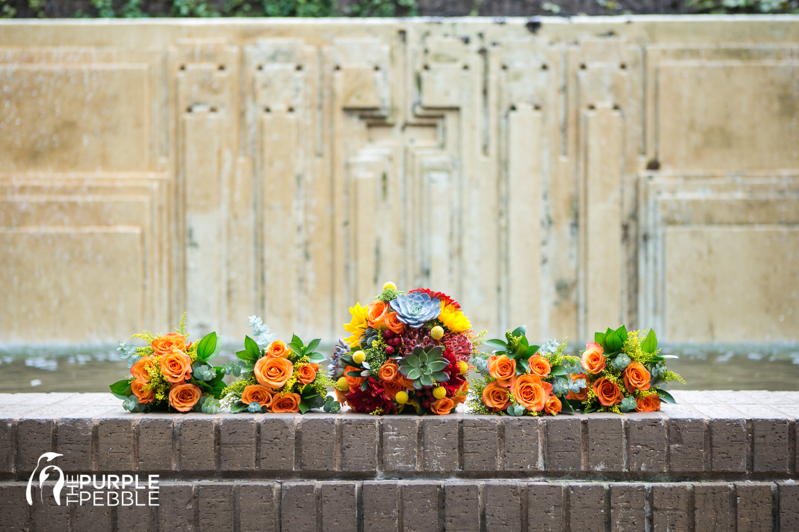 Colorful Fall Wedding Flowers