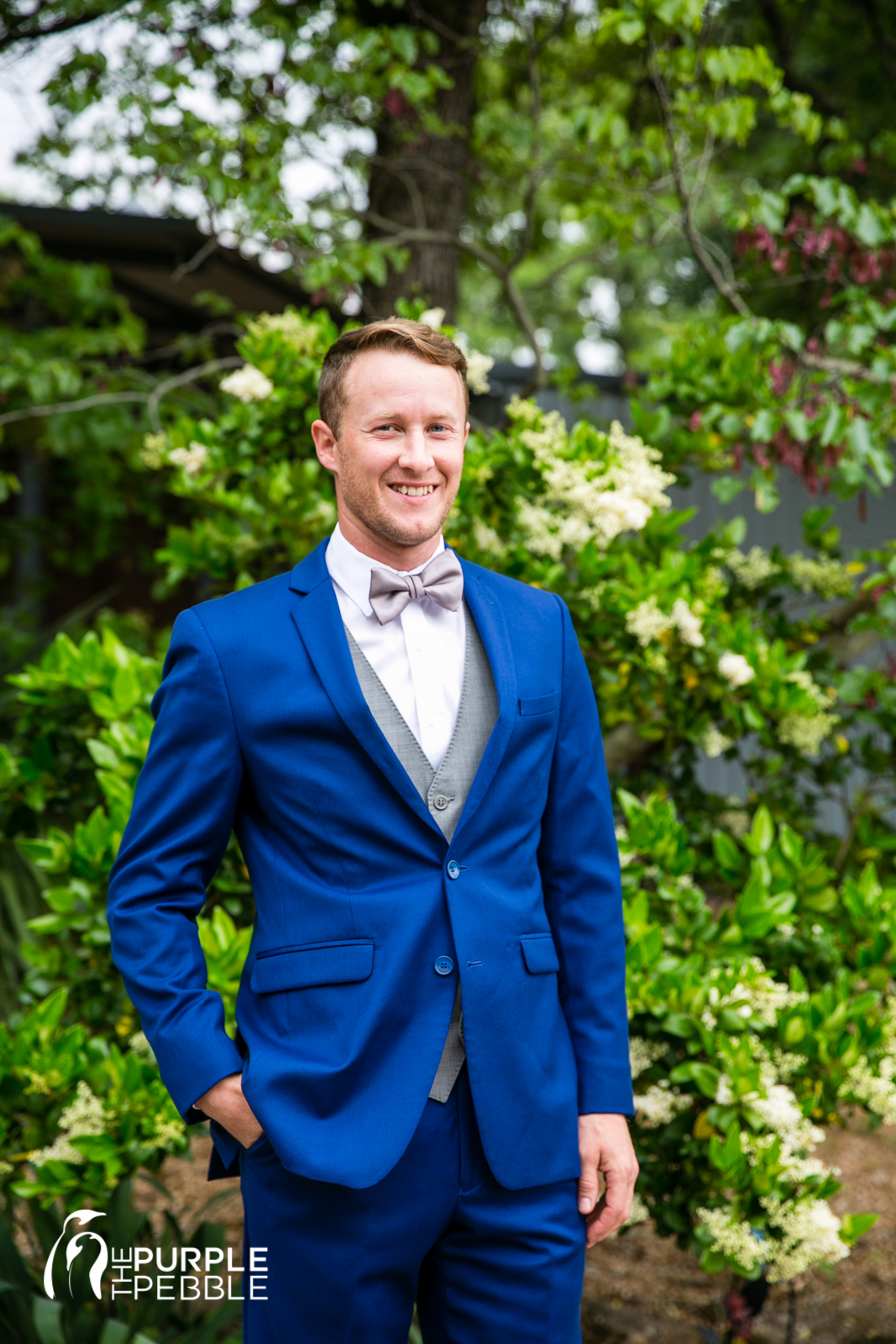 Blue Groom Wedding Suit