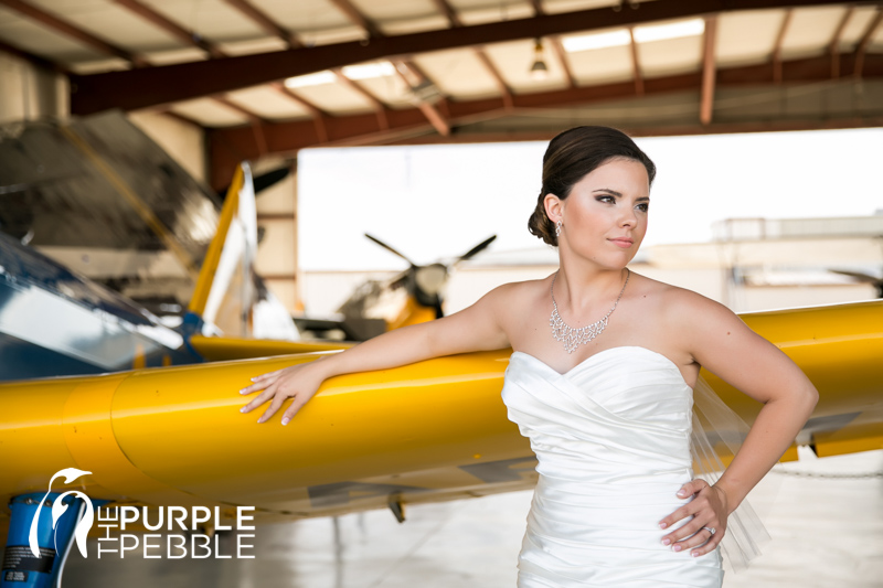 airplane bridal portraits addison texas