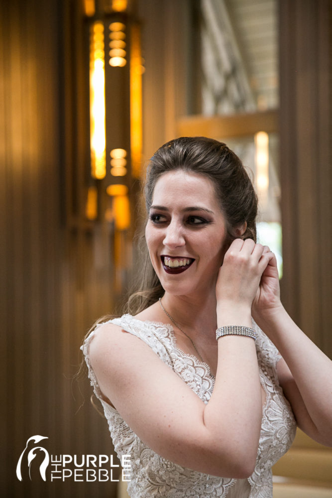 Bride gets ready for one of the best days of her life