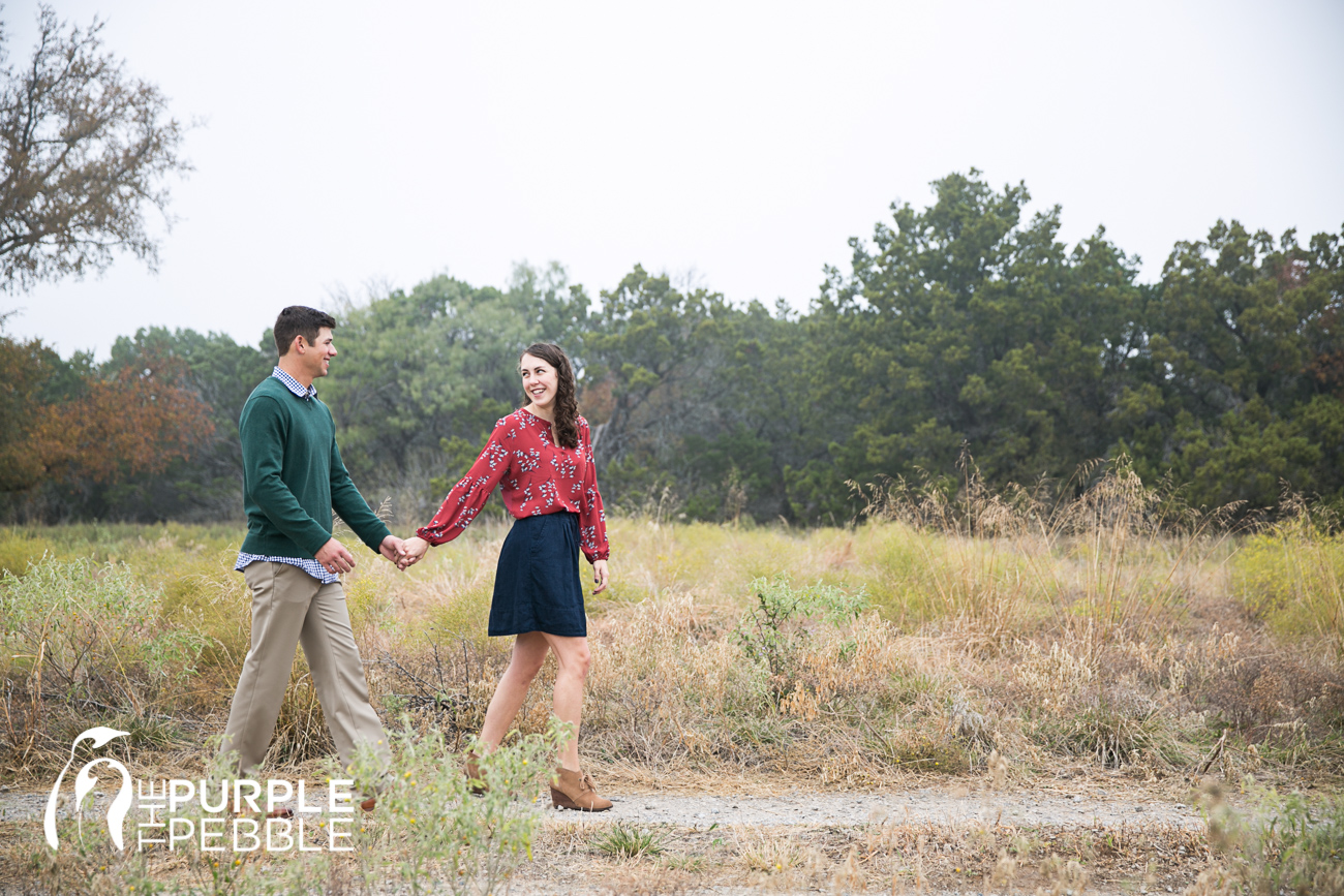 Texas outdoor engagement session