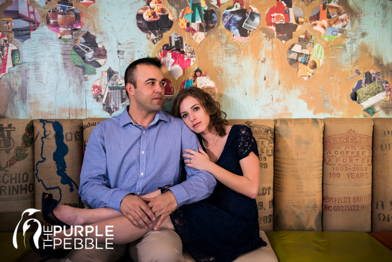 eclectic engagement session ideas