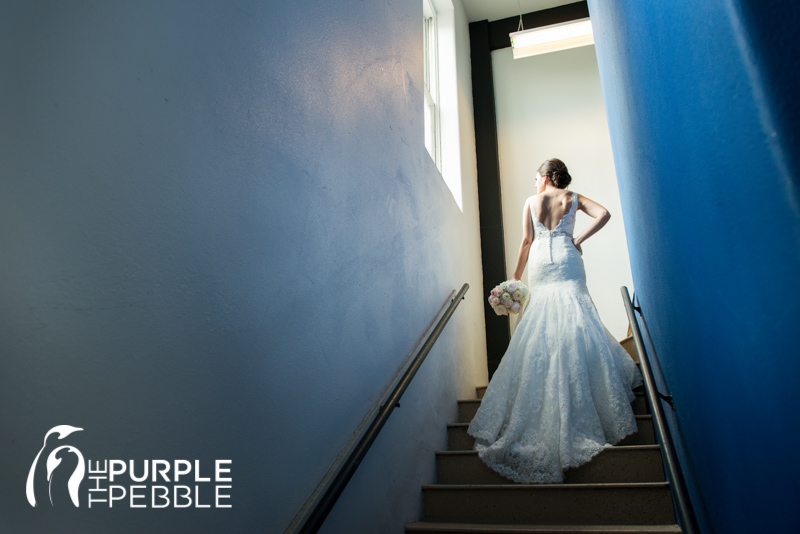 artistic bridal session stairs dallas