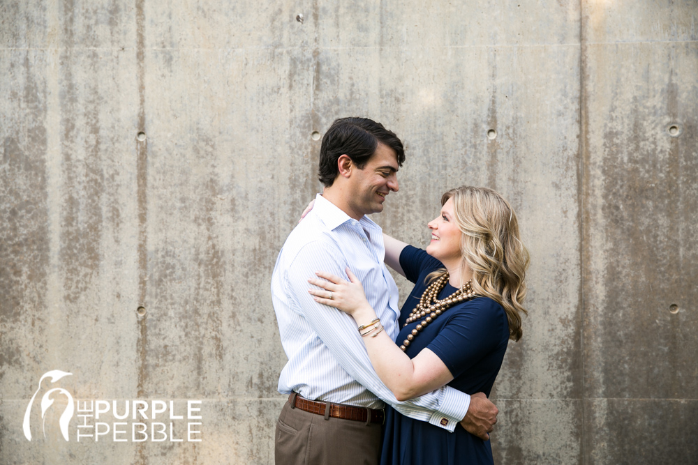 elegant and stylish engagement session at the modern fort worth texas