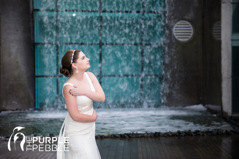 elegant bridals blue waterfall